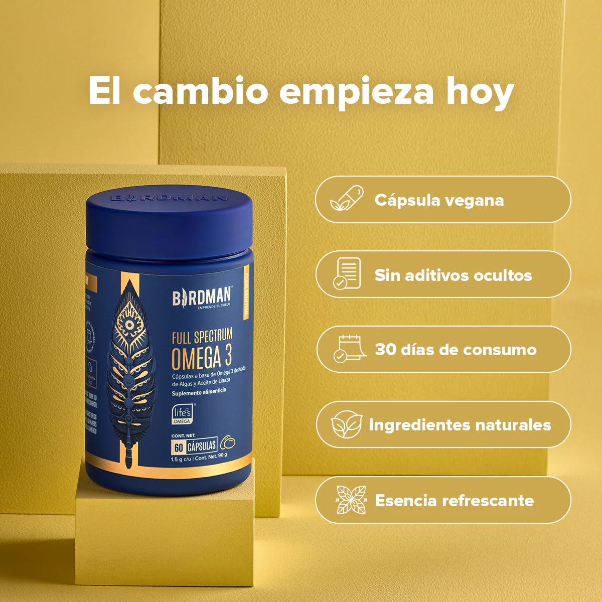 Full Spectrum Omega 3 - 60 Cápsulas - 30 Porciones