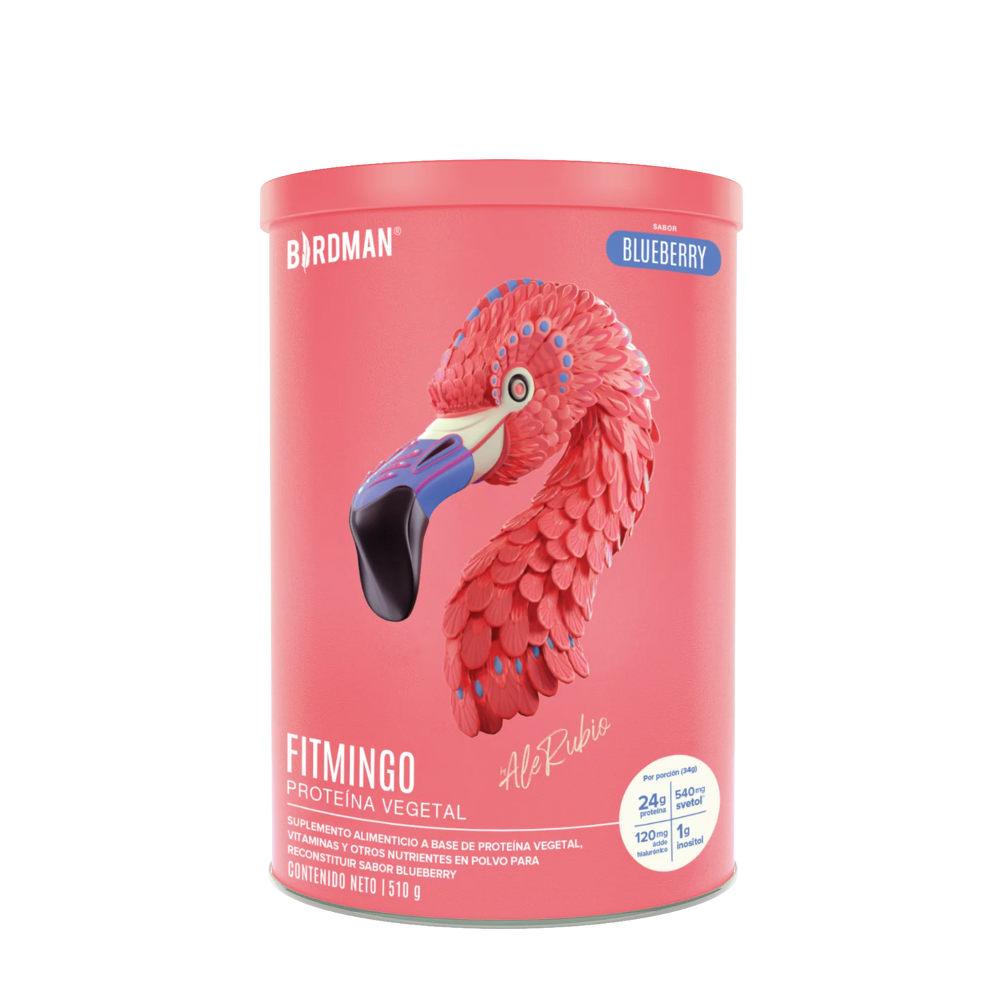 Fitmingo Protein Blueberry 510 g - 15 Servicios