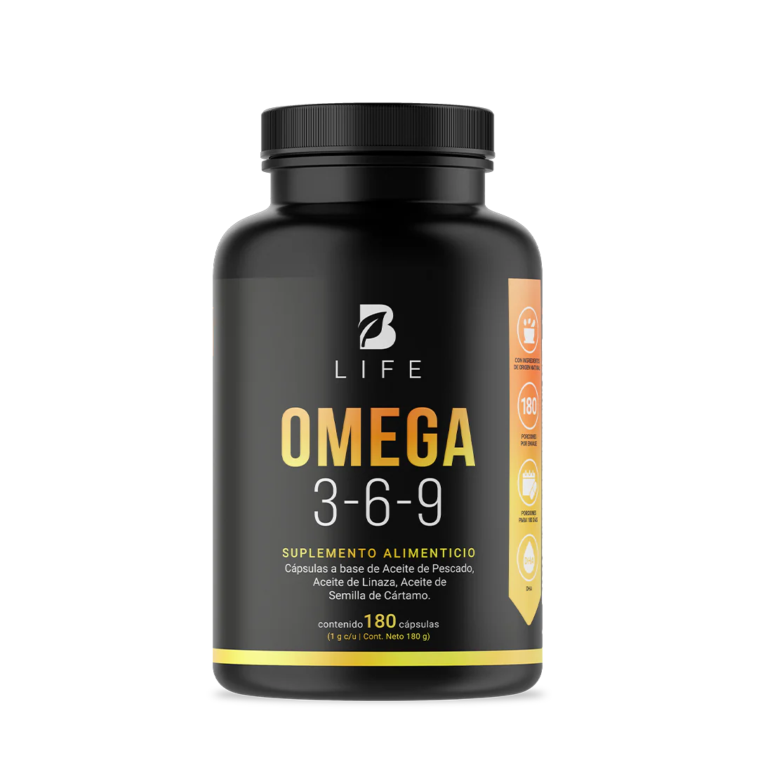 Omega 3-6-9 180 Cápsulas | 1000 mg