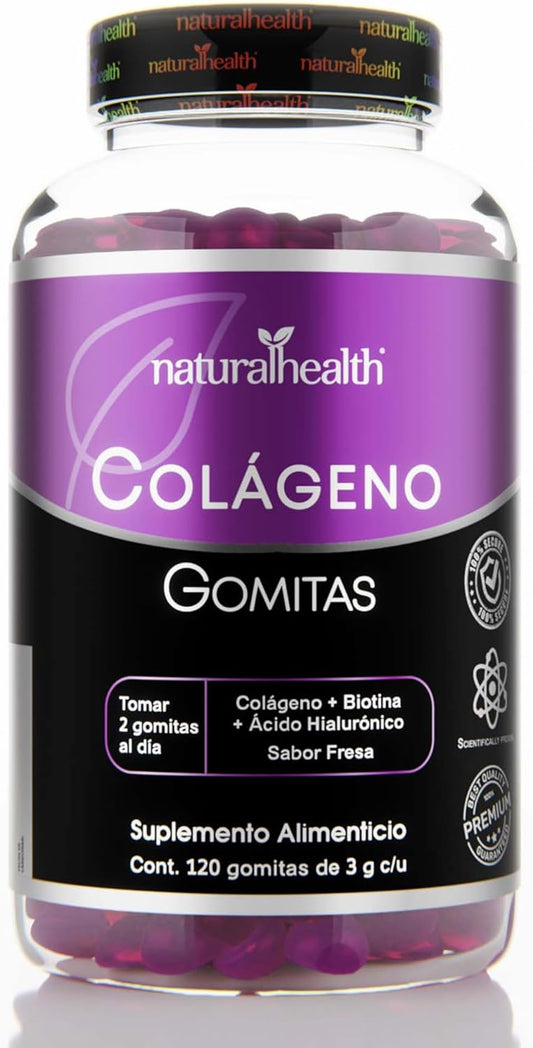 NATURAL COLAGENO 120 GOMITAS