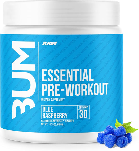 RAW CBUM ESSENTIAL PWO 30 SERV BLUE RASPBERRY