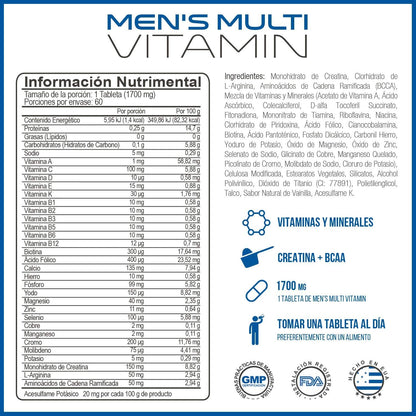 FORZA MULTI VITAMIN MEN´S 60 CAPS