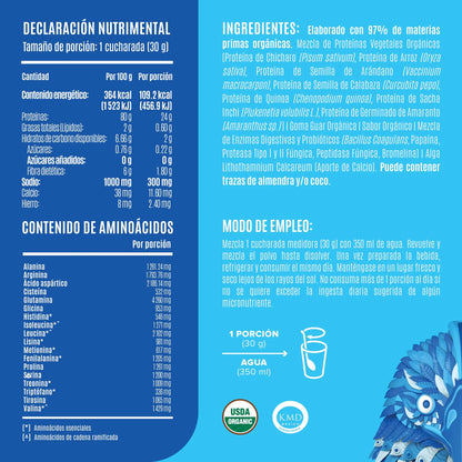 Falcon Protein Natural 12 Pack Sobres