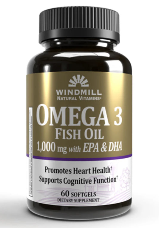 WHP OMEGA III EPA + DHA 1000MG 60 SOFTGELS