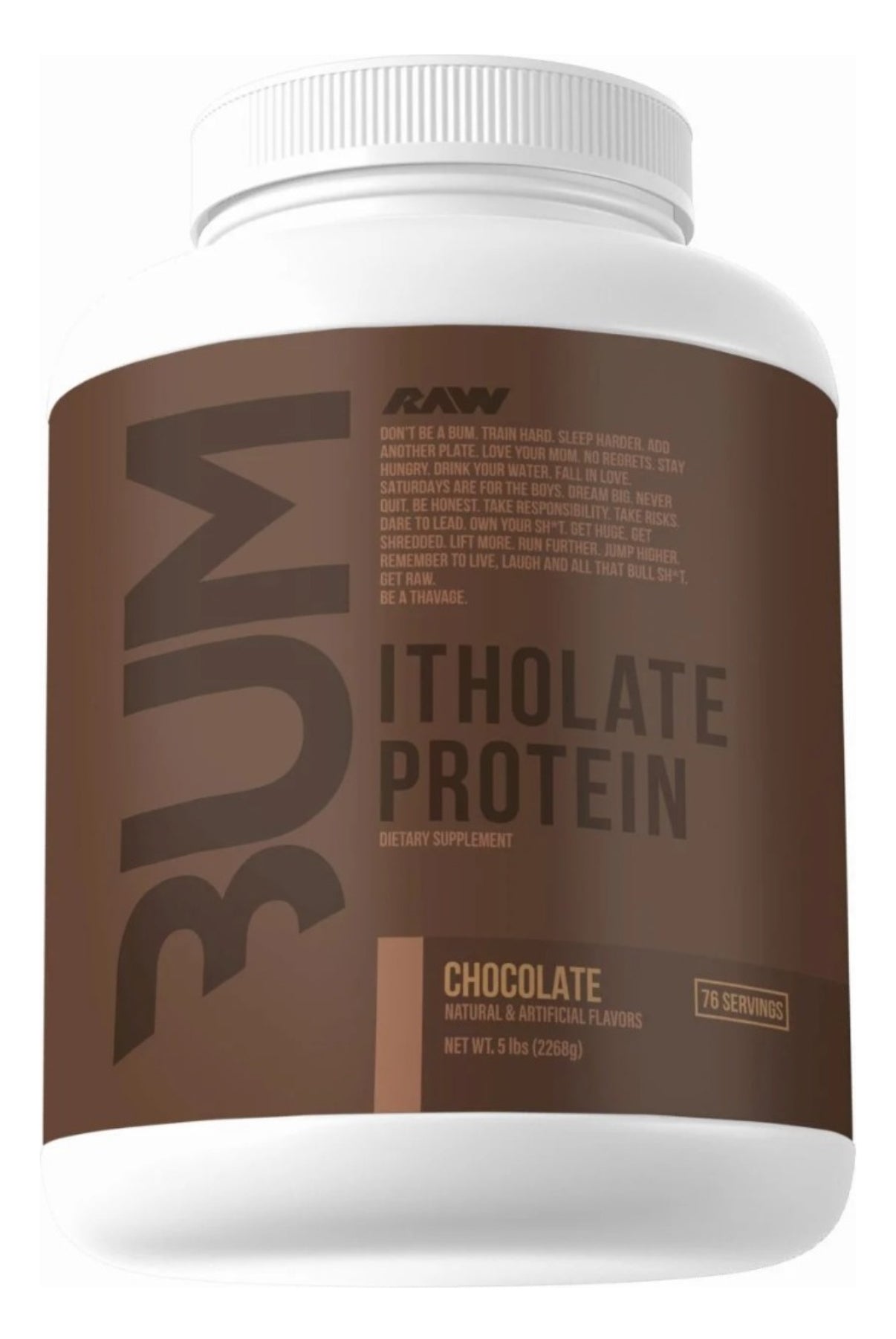 RAW CBUM ITHOLATE 5 LBS CHOCOLATE