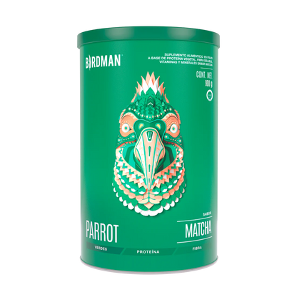Parrot Greens & Protein Matcha 900 g - 30 Servicios