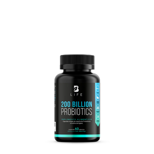 200 Billion Probiotics | 200 Billones de Probióticos 60 caps | 550 mg