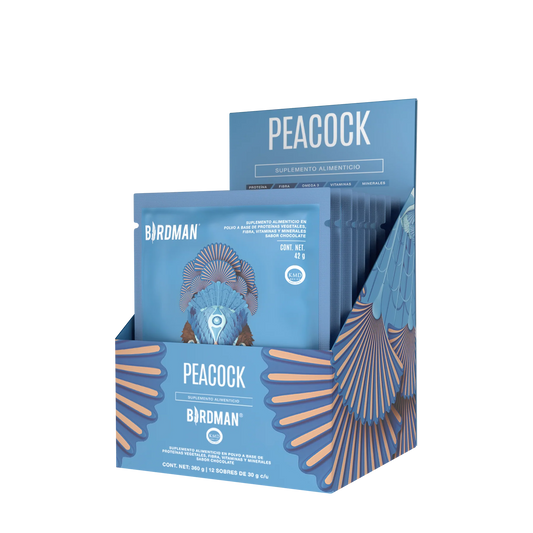 Peacock Plant Meal Chocolate 10 Pack Sobres