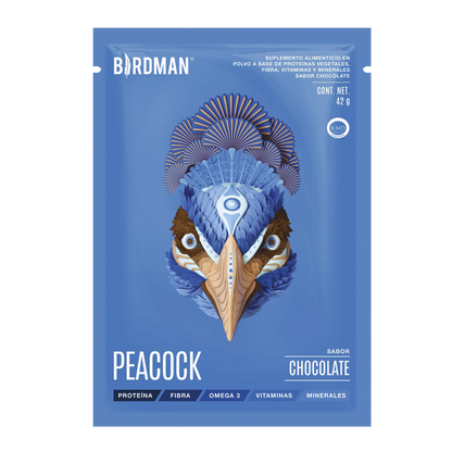 Peacock Plant Meal Chocolate 10 Pack Sobres