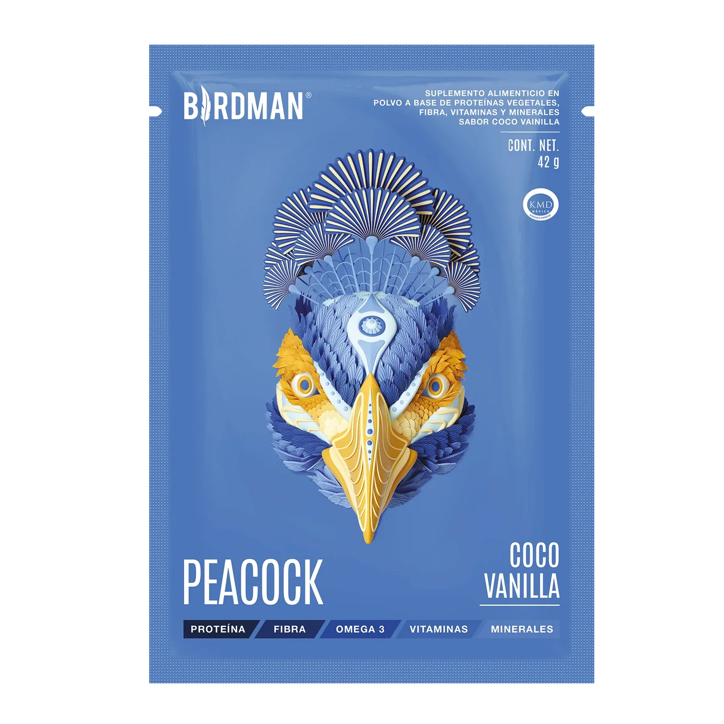 Peacock Plant Meal Coco-Vainilla Sobres