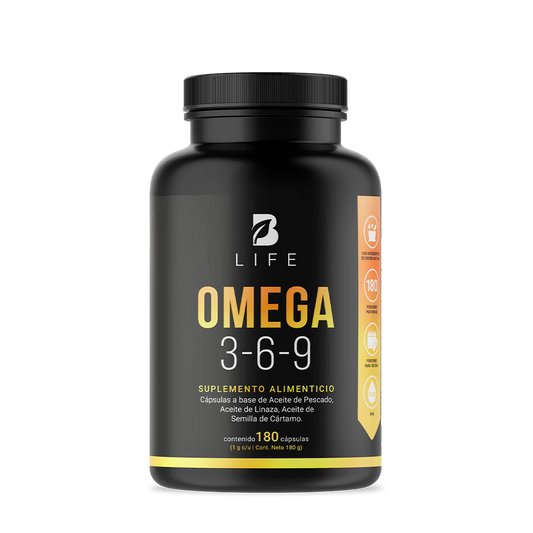 Omega 3-6-9 180 Cápsulas | 1000 mg