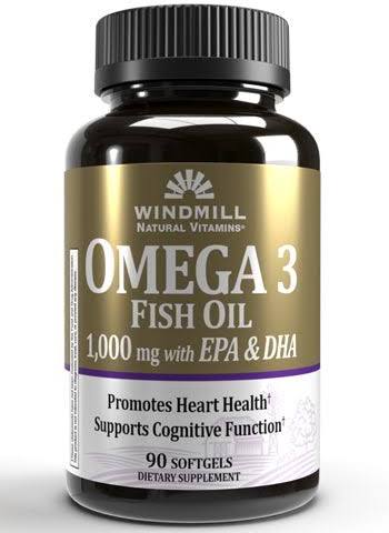 WHP OMEGA III EPA + DHA 1000 MG 90 SOFTGELS